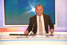 Christophe Bardy sur le plateau du journal de France 3